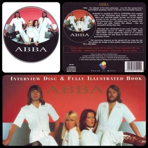 Vintage ABBA Interview CD and Book